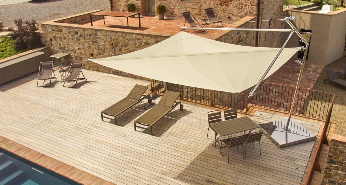 KE Outdoordesign Kolibrie sail parasol