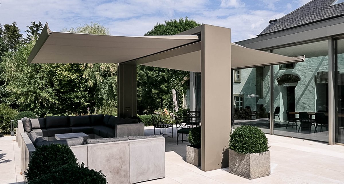 Unosider Gate Shade freestanding awning