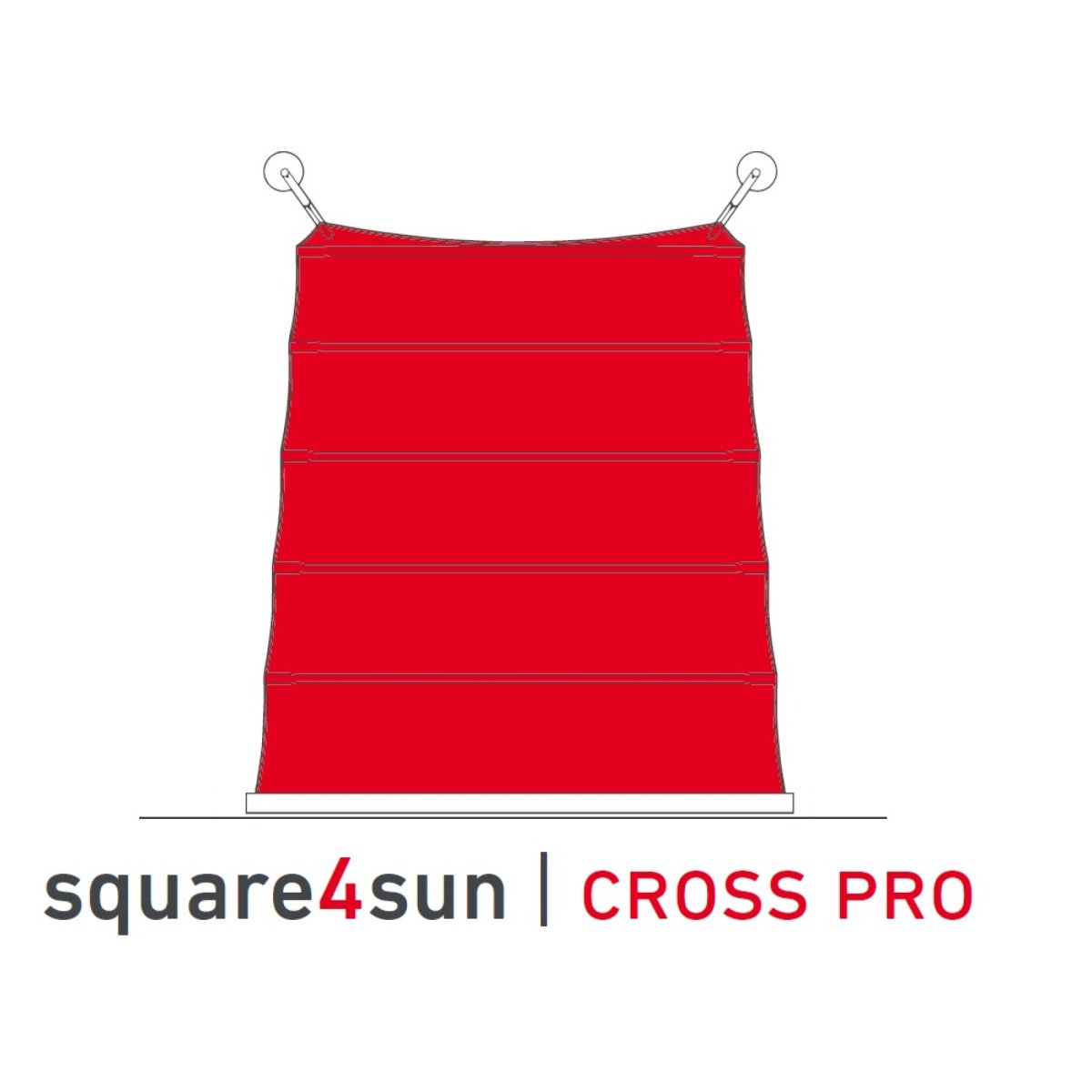 C4Sun Square Cross Pro sun sail